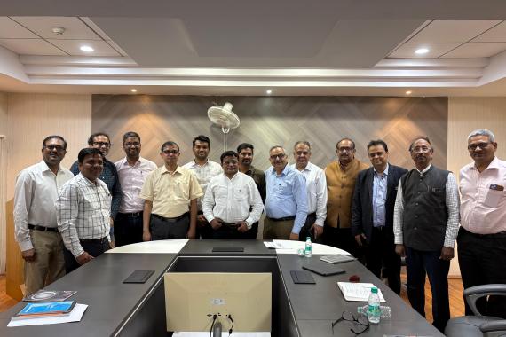Consultation meeting between OMCs (IOCL, BPCL & HPCL) and PESO on statutory requirements for CGD pipeline networks under MSIHC Rules, held at PESO Nagpur on 22.08.2025